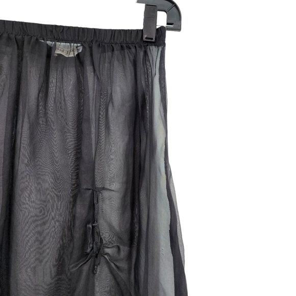Bodil Women's Vintage Mesh Full Length Skirt - M - Picture 2 of 5